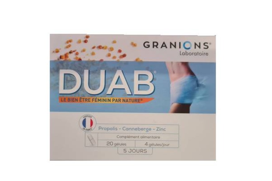 Rappel de produit pour DUAB (Granions laboratoire)