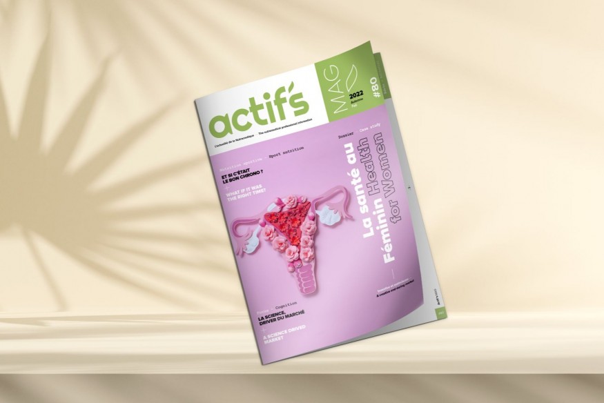 Sortie du nouvel Actif’s mag, magazine référence du secteur de la nutraceutique.